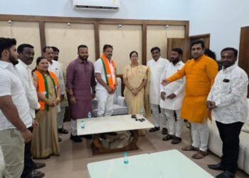 गोल्डन नगरसेविका श्रीदेवी फुलारे भाजपमध्ये