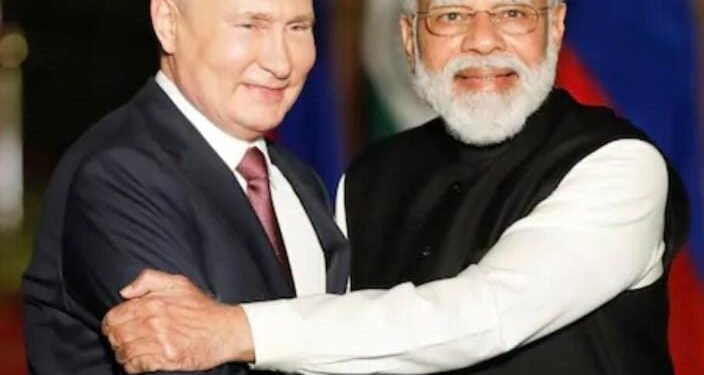 रशियाचे राष्ट्राध्यक्ष व्लादिमीर पुतिन दिल्लीत दाखल