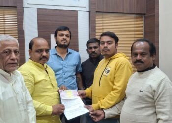 सोमपा निवडणूक : प्रभाग 1 मधून सिद्धांत नागटिळक राष्ट्रवादी काँग्रेस (शरद पवार) पक्षाकडून इच्छुक