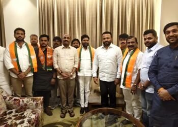 राष्ट्रवादी काँग्रेसचे प्रदेश उपाध्यक्ष किसन जाधव, माजी नगरसेवक नागेश गायकवाड यांचा भाजपात प्रवेश