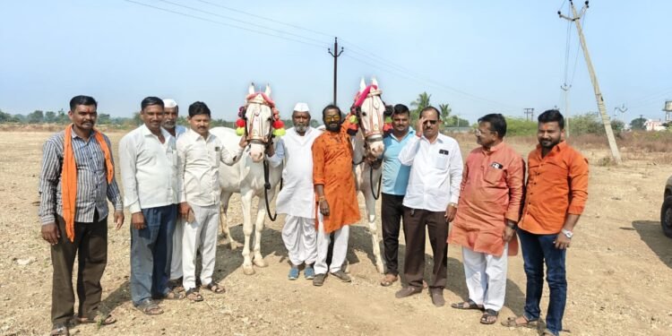 माघवारी पालखीतील रिंगणाची वारकरी मंडळाकडून तयारी सुरु
