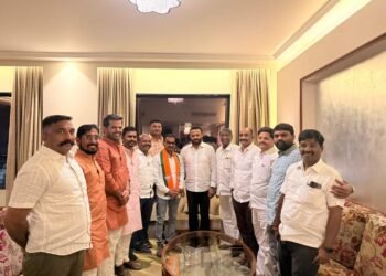 जकराया साखर कारखान्याचे चेअरमन सचिन जाधव यांचा भाजपात जाहीर प्रवेश