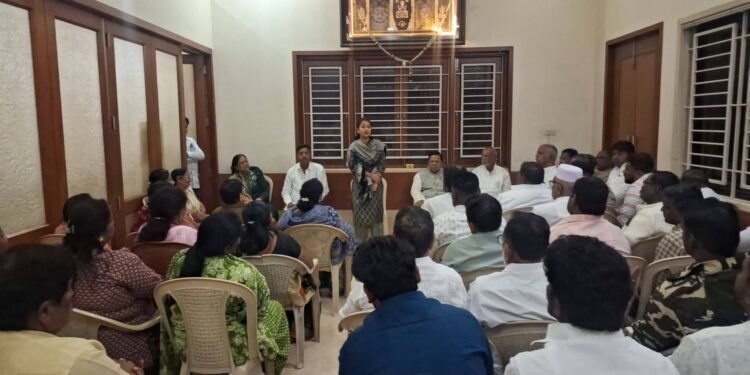 सोलापूर महानगरपालिका निवडणुकीसाठी काँग्रेस कार्यकर्त्यांनी जोमाने कामाला लागावे : खासदार प्रणिती शिंदे