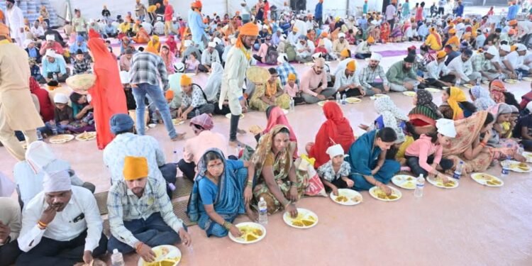 ‘Hind di Chadar – लंगर सेवा’ : सेवाभाव, समता आणि बंधुतेचा संदेश; लाखो भाविकांनी घेतला सेवेचा लाभ