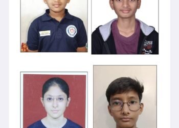 नविना वडिशेरला, सानिध्य जमादार, वेदांत पांडेकर, साईराज गंभीरे यांना आंतरराष्ट्रीय गुणांकन प्राप्त