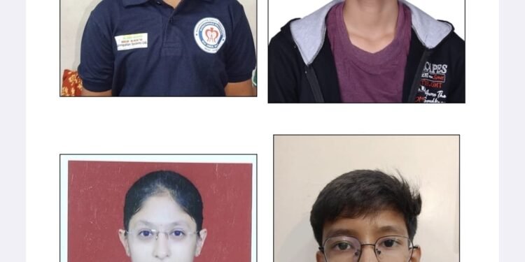 नविना वडिशेरला, सानिध्य जमादार, वेदांत पांडेकर, साईराज गंभीरे यांना आंतरराष्ट्रीय गुणांकन प्राप्त