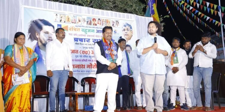 वंचितांना सत्तेत पोहोचवणे हीच काळाची गरज; सुजात आंबेडकरांचे उजनीत आवाहन