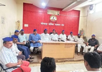 बोधीसत्व डॉ. बाबासाहेब आंबेडकर जयंती उत्सव मध्यवर्ती महामंडळ सोलापूर :  विश्वस्त अध्यक्षपदी आनंद चंदनशिवे